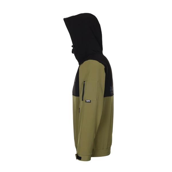 Nnn 2324 Nnn - 3L Tr100 Hood Anorak - Jacket - Olive+Black ( Unisex Snowboard Jacket )
