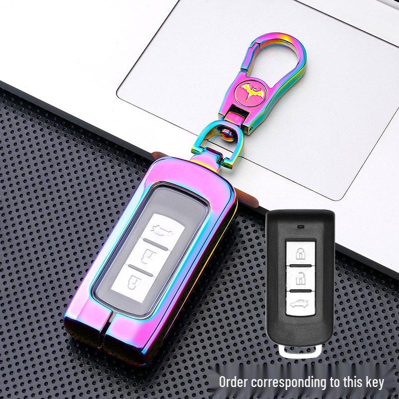 Mitsubishi Nyckelfodral för Outlander, Pajero Sport, Lancer, ASX, Eclipse Cross