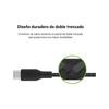 Câble usb-c - belkin - 2 m - recharge rapide - gaine tressée - compatible macbook pro