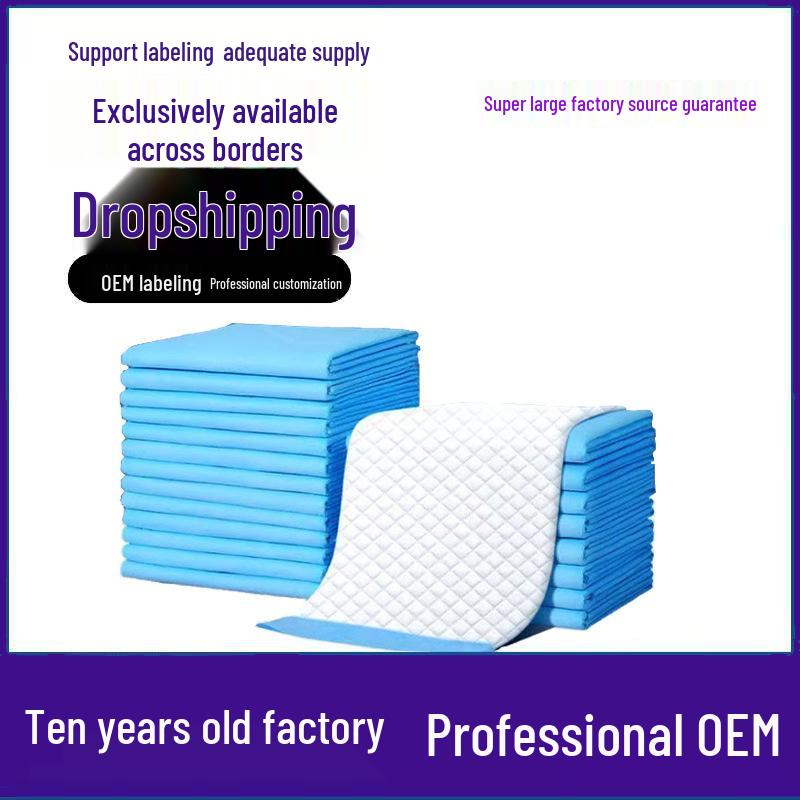 Disposable Thickened Dog Training Pads - Absorbent Large Dog Diapers and Bed Pads