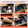 For Geely Starray 2025-2026 Central Control Storage Box Armrest Box Storage Interiors Auto Modification Accessories Supplies