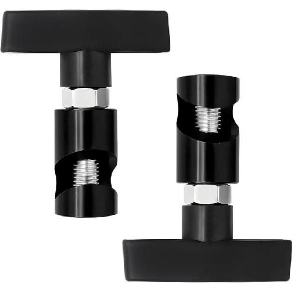 2PCS Lift Support Clamp, Car Hood Strut Fixing Clamp Hood Lift Rod Prop Tool Up to 3/8" Dia, Anti-Pinch Automotive Shock Prop Strut Stopper Retainer