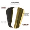 Electroplated EVA Cushion Football Shin Guards - Insert Type for Adults