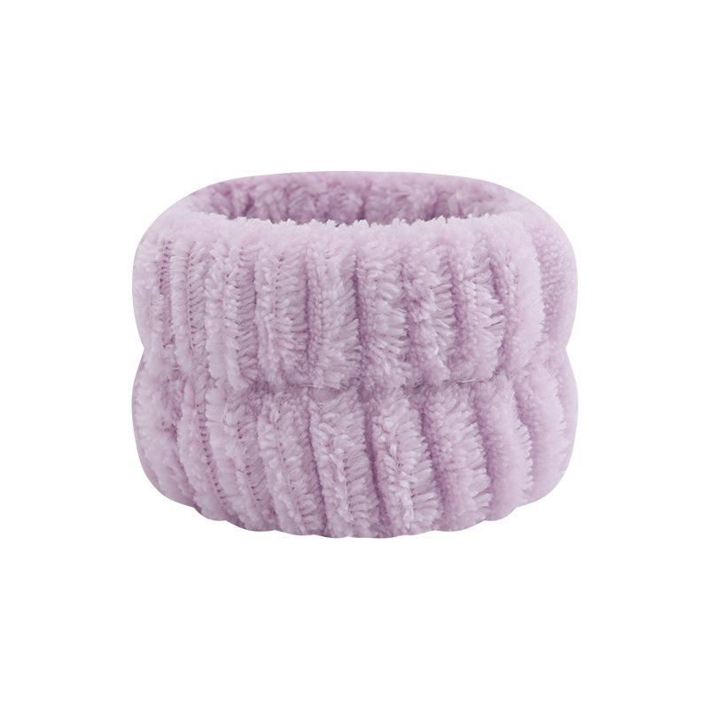 Handgelenk-Waschband Weiche Mikrofaser-Handtuch-Armbänder zum Gesichtwaschen Wasseraufnahme Waschen Verhindern von Nässe Handgelenk-Waschband
