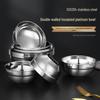 Chengfutang 304 Stainless Steel Double-Layer Insulated Bowls