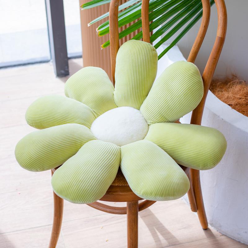Little Daisy Flower Pillow Cushion Floor Chair Cushion Office Plush Car Cushion Soft Cute Pillow Gift for Girl Children