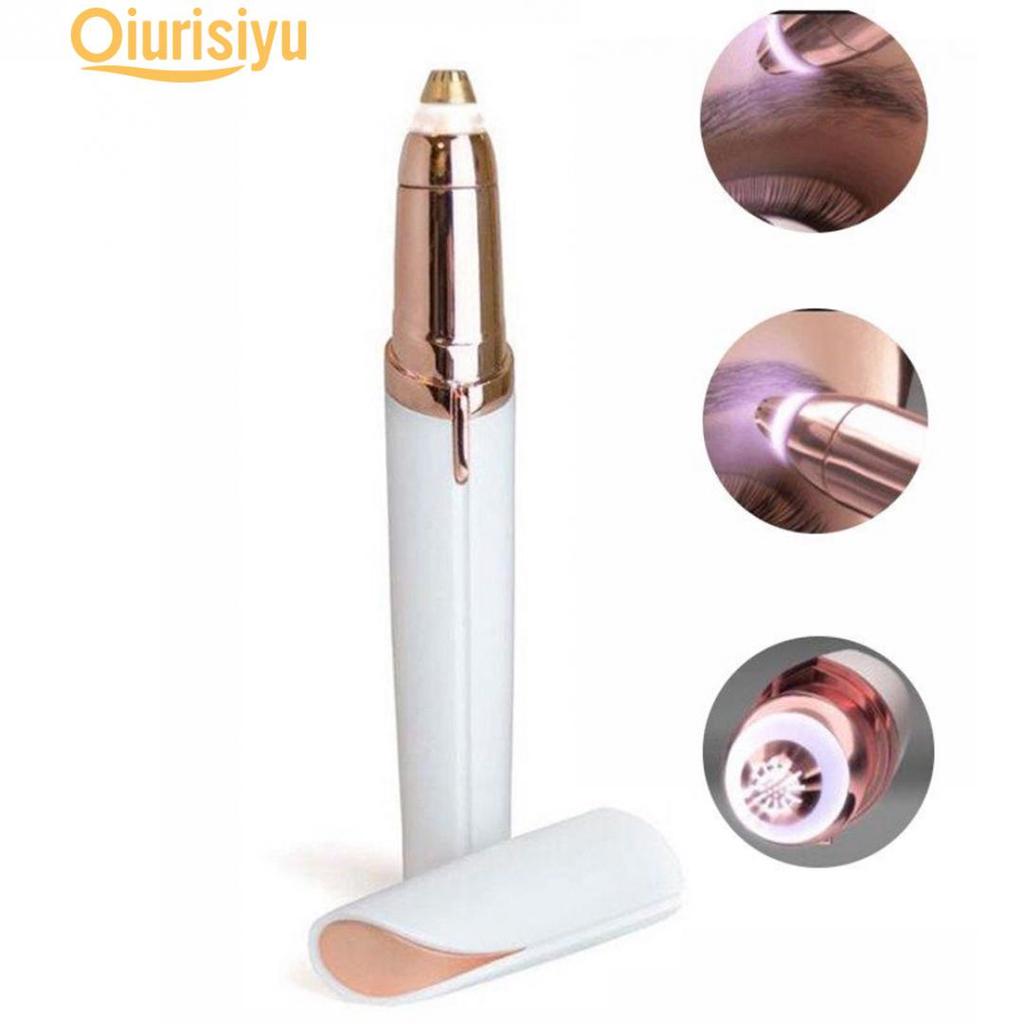 Elektryczny trymer do brwi golarka damska depilator pielęgnacja urody