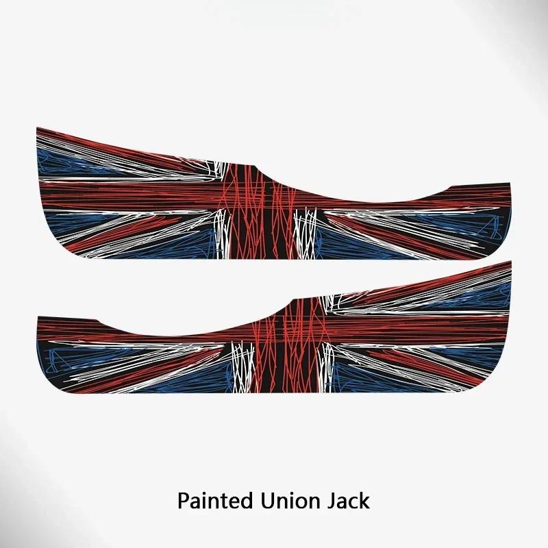 Car Inner Door Panel Protection Anti Kick Film Leather Sticker For Mini Cooper F55 F56 R56 R60 F54 F60 Car Interior Accessories