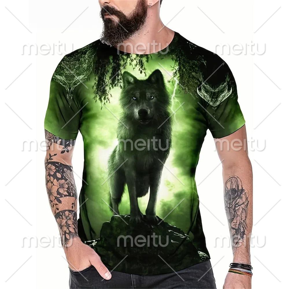 Xr-03 Zomer Dieren Grafische Kleding Heren 3D Print Kleding Oversized Heren Korte Mouw T-shirts XS