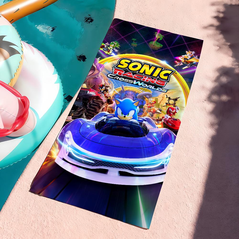 

Classic Game S-Sonic-The H-Hedgehog 3 Cool Towel Quick Dry Soft Yoga Swimming Fitness Mountain Climbing Large Beach Towels W30*H60(CM)