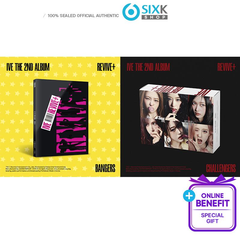 

[Передзамовлення] IVE ДРУГИЙ АЛЬБОМ [REVIVE+] (Онлайн-вигода) POB MUSIC KOREA RANDOM