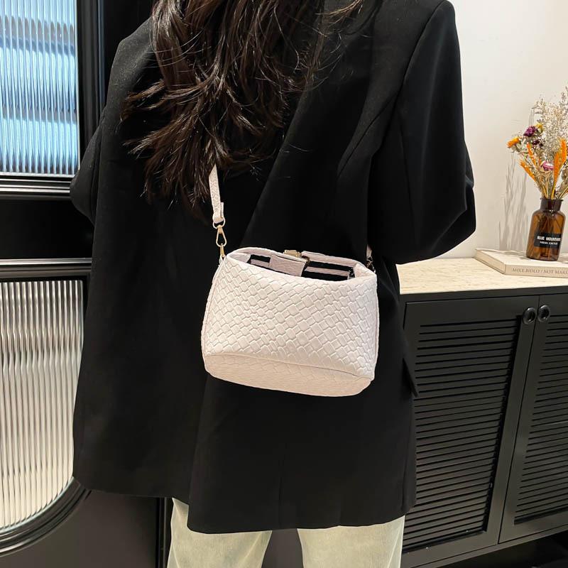 Französische High-End-Nischen-Bucket-Bag für Damen 2025 neue Mode Ein-Schulter-Umhängetasche Handtasche Bento-Tasche