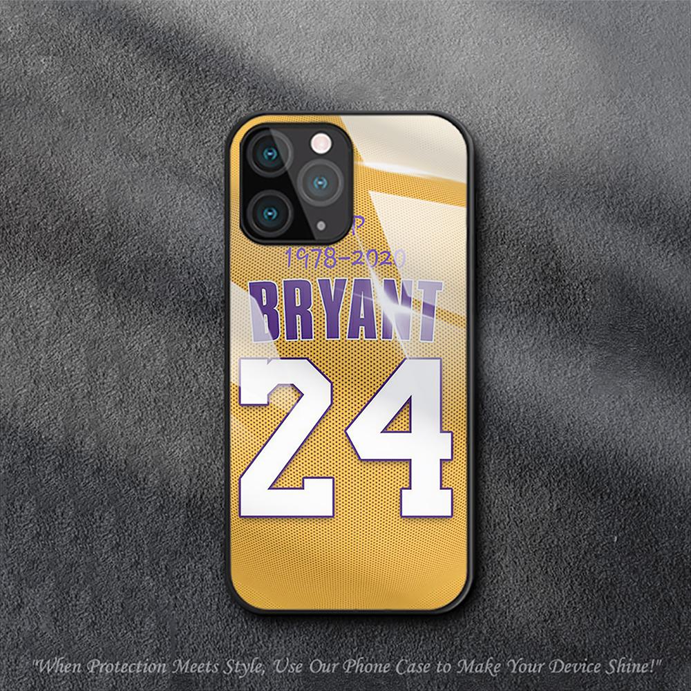 Basketball Mamba Kobe 24 Case For iPhone Samsung Galaxy Redmi Note S 17 16 15 14 13 20 24 25 54 Pro Max Ultra Fe Air Tempered Glass Cover