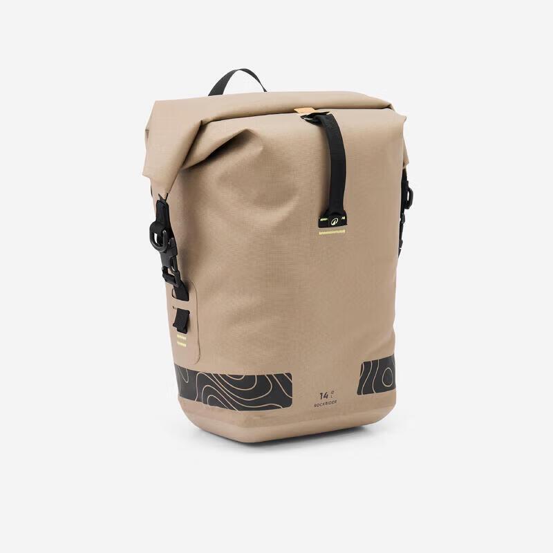 Decathlon IPX6 Waterproof Bicycle Rack Bag 14L