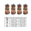 Weiche Haustier Schneestiefel Warme Hunde Regenschuhe Hundestiefel Winter Haustier Hundeschuhe für 4 Stück/Set Winter
