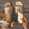 Trend Women Slippers New Summer Flat Sandals Fashion Outdoor Comfortable Slippers Flip Fops Casual Shoes Designer Slides Women
