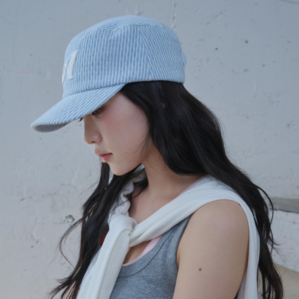 Allincomplete Denim Filbox Cap Argyle Stripe  2 Color 