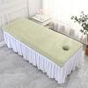 80x190cm Massage Sheet with Holes Absorbent Spa Sheet Large Microfiber Bath Towel for Beauty Salon Beauty Salon Supplies