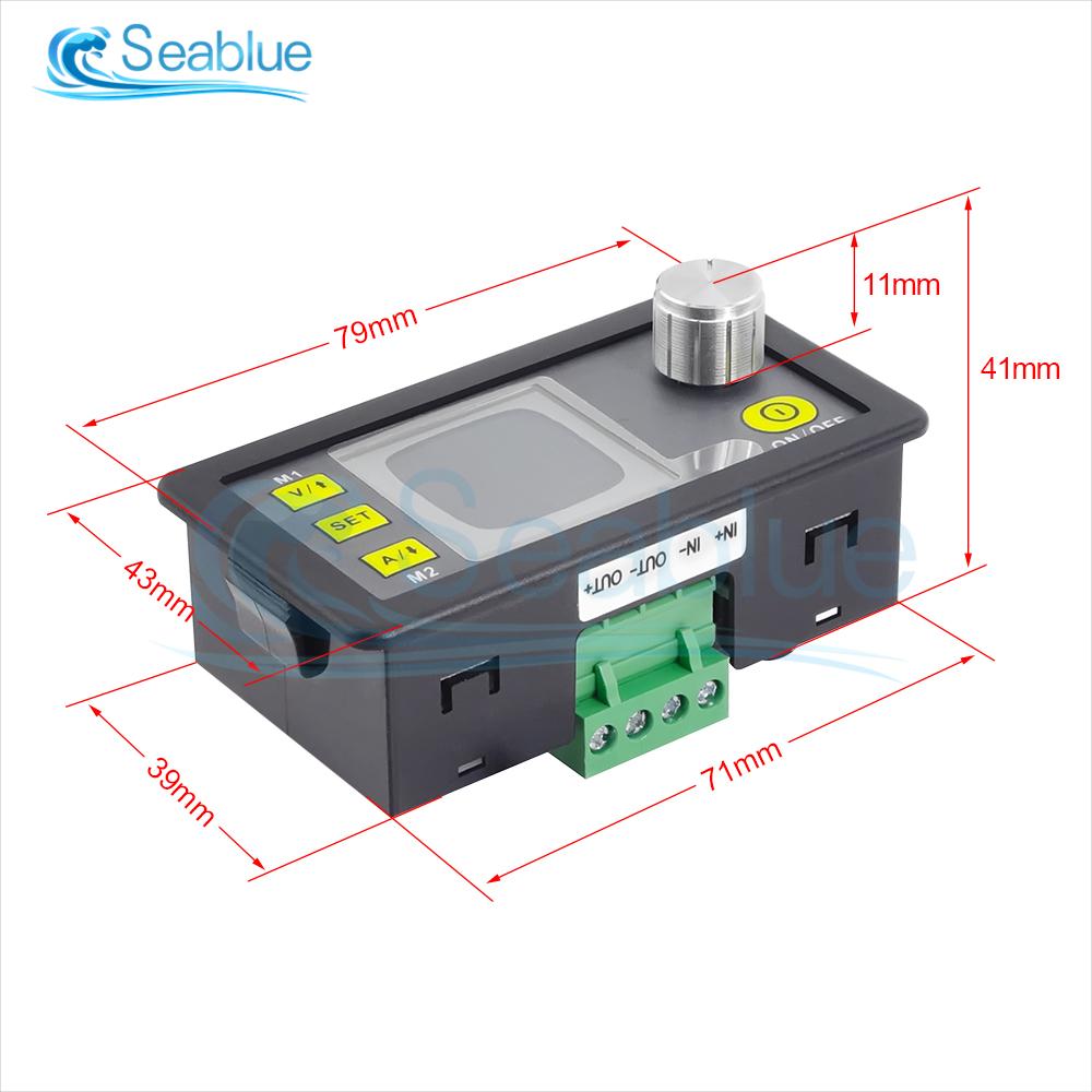 DPS3003 32V 0-3A Constant Voltage Current Step-down Programmable Power Supply Module Buck Voltage Converter Color LCD Voltmeter