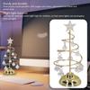 Colorful Xmas Decorations Table Lamp Silver Christmas Tree Lamp  Party
