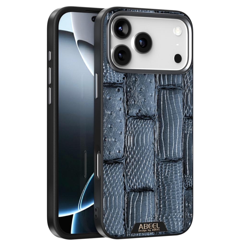 ABEEL For iPhone 17 Pro Max Case Compatible with MagSafe Beast Texture Micro-Embossing Back Cover