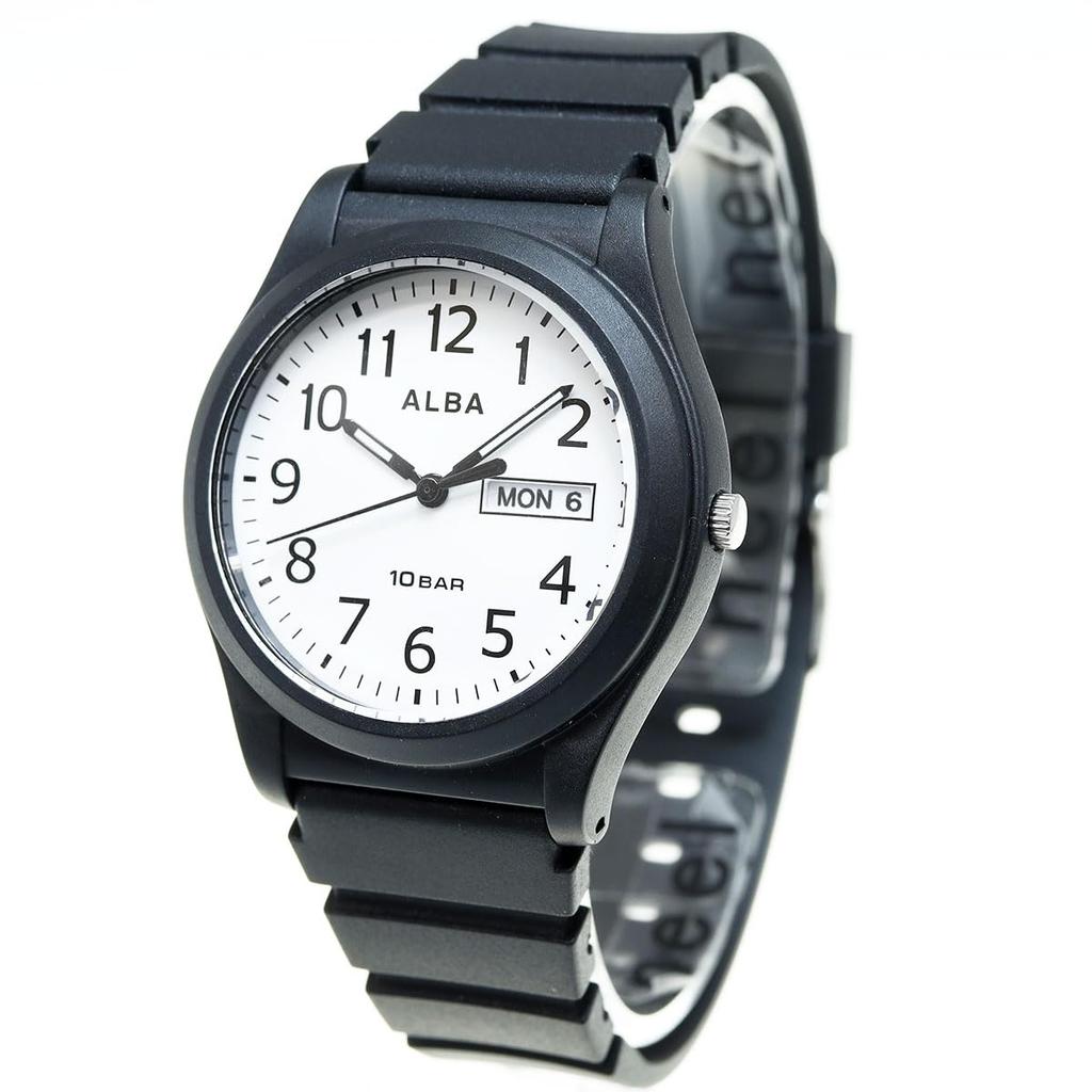 Seiko Watch Alba Sport Quartz AQPJ410 Black Watch Men's