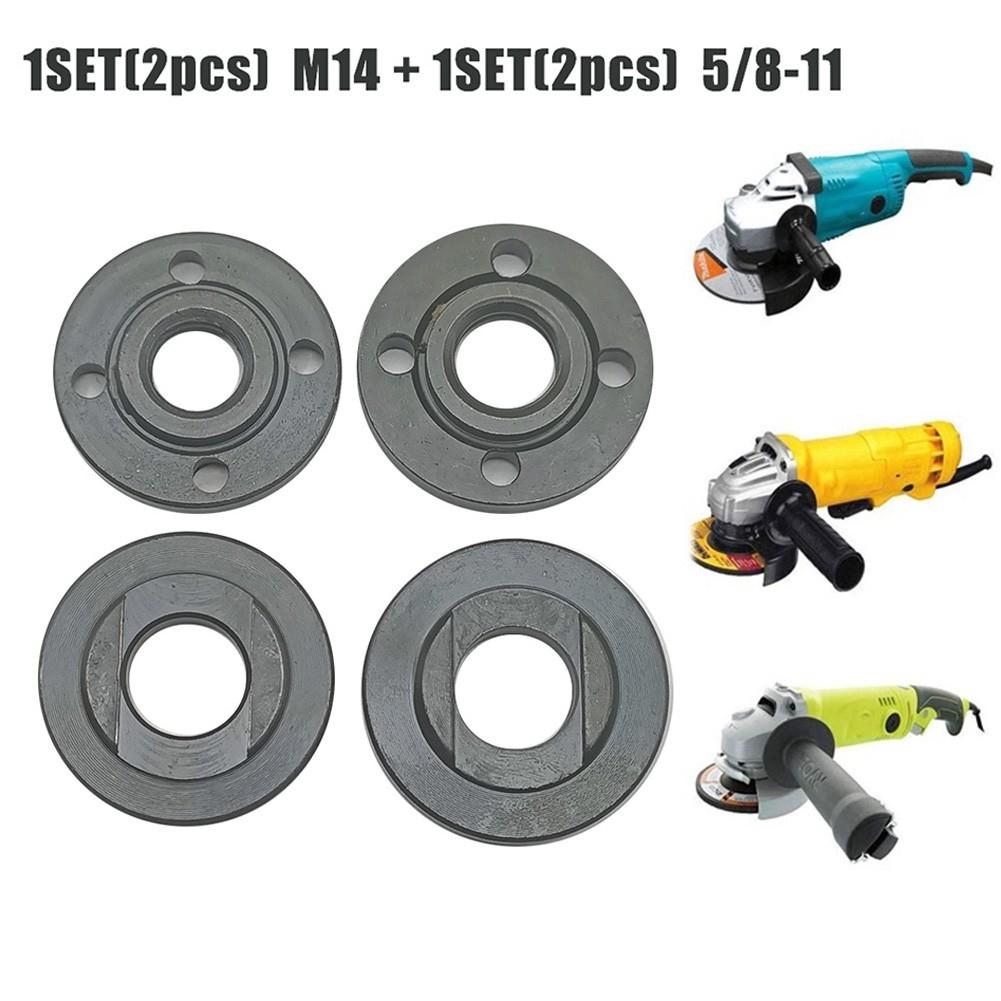 2pcs/kit M14+2pcs/kit 5/8-11 Flange Nut 2x/kit M14+2x/kit 5/8-11