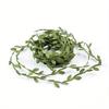 Artificial Ivy Vine Wreath polyester hanging leaves, perfect for home and garden decoration, anniversary celebrations