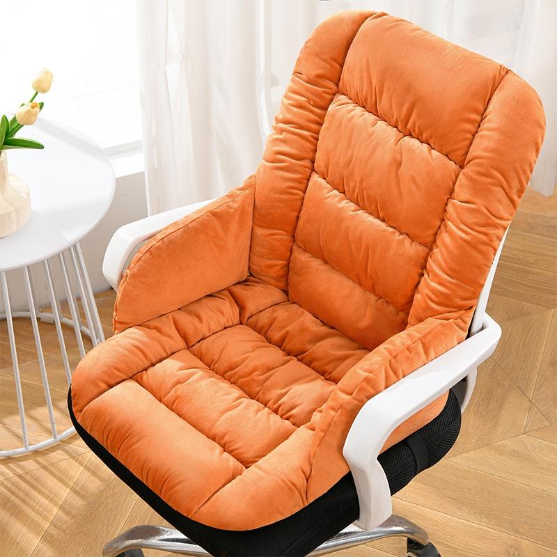 

Heating Cushion for Office Chair 3 Temperature Settings Adjustable Seat Warmer with Backrest Home Car Use Washable Cover