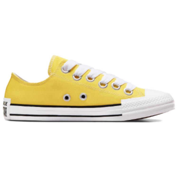 Converse Chuck Taylor All Star Low Sketch Золотистый рен Унисекс Кроссовки Белый Черный — фото 2