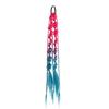 Lantern Braid Bubble Jumbo Braid Colorful Braided Ponytails Natural Twist Braid Bulk  for Women