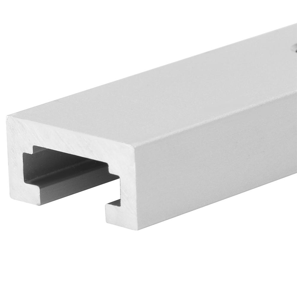 Stop Aluminium Rowek T Szyna Miterowa Jig Nieporowaty Suwak Płyta Mocująca Narzędzie Stolarskie (1000mm)