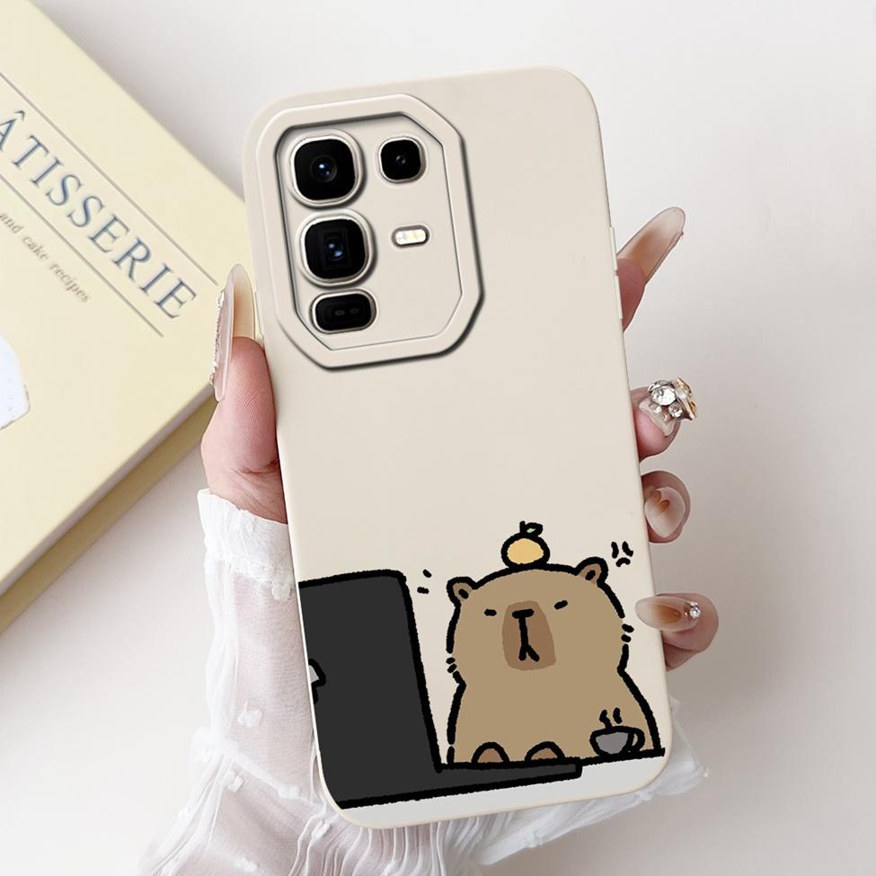 Für Infinix Note 50 Pro Plus Hülle Silikon Kawaii Niedliche Katze Lustig Bemalt Stoßstange Für Infinix Note 50 Pro+ Handyhülle X6856