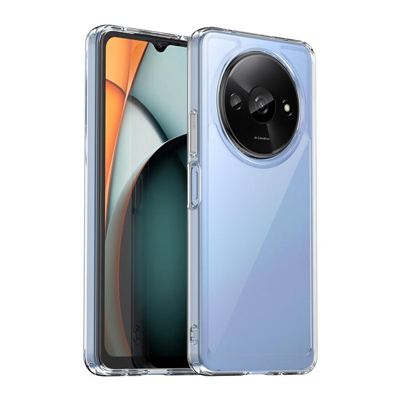 Transparent Colorful TPU Case for Xiaomi Redmi A3 13C 12C 11A 10C Redmi 12 5G Protective Clear Shockproof Full Protection Cover