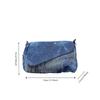 Women'S Gypsy Denim Shoulder Bag Niche Design Light Luxury Japanese And Korean Crossbody Handbag