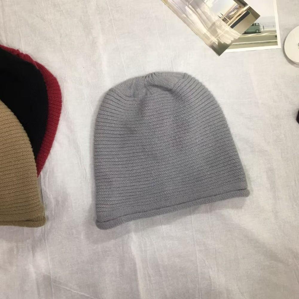 Soft Winter Knitted Hat Warm Ear Protection Hat Casual Beanies  Outdoor