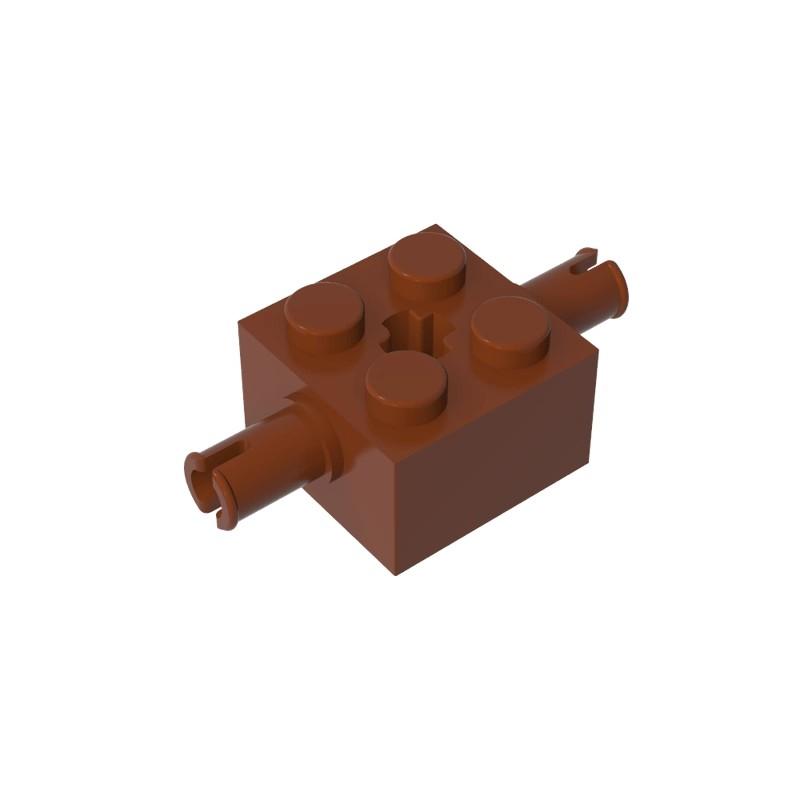 Non-Toxic 10Pcs Part Bricks 30000 Modified 2X2 Building Blocks Set With Pins Axle Hole Particle Educational Toy Children Birthday Gift