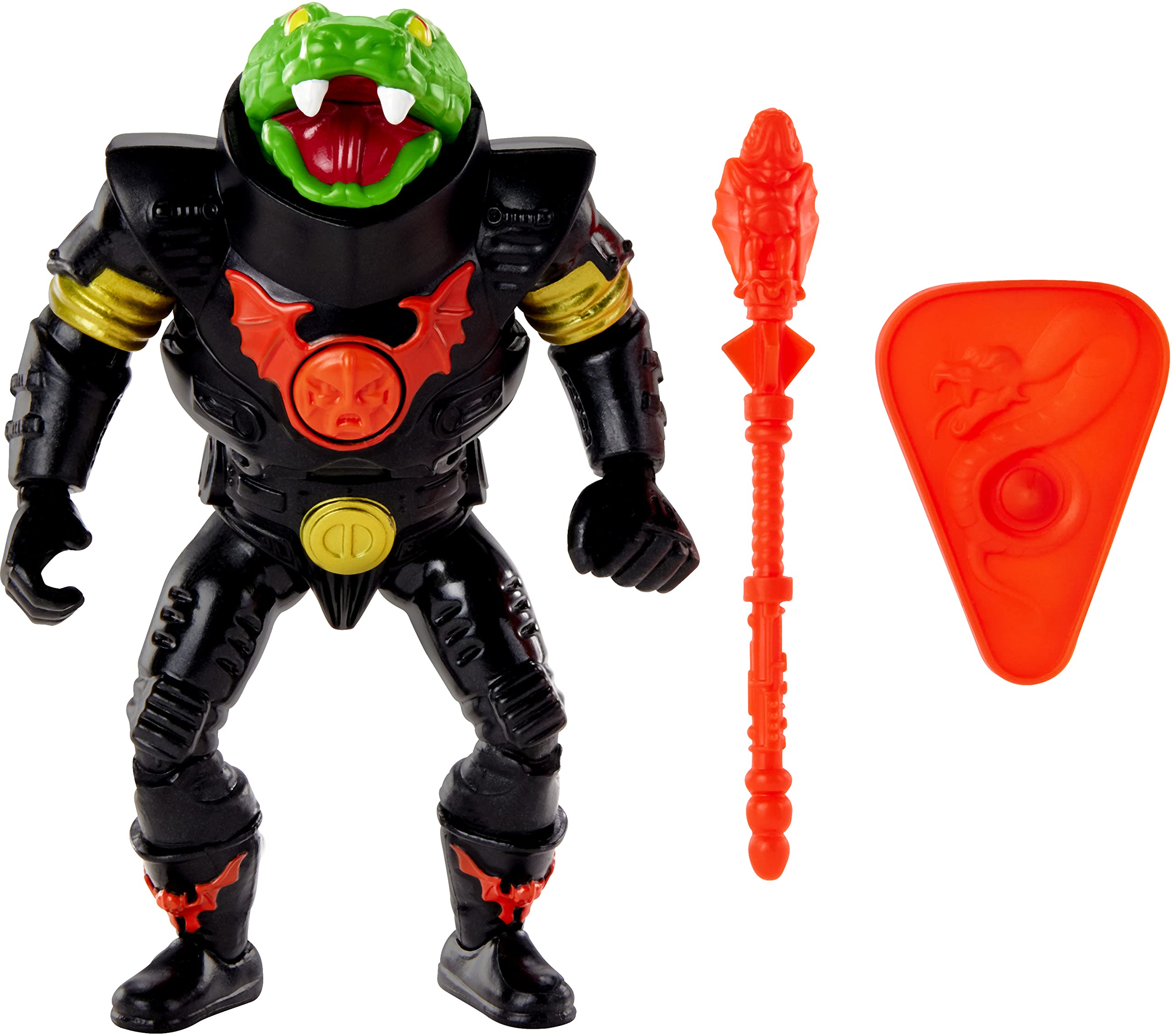MASTERS OF THE UNIVERSE, Snake Trooper de 5.5 , Origins, Action Figure, MOTU Figuras Coleccionables