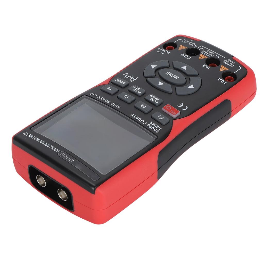 Ręczny oscyloskop multimetr z ekranem 3,5 cala Wysoka dokładność Dwukanałowy 25000 zliczeń Oscyloskop