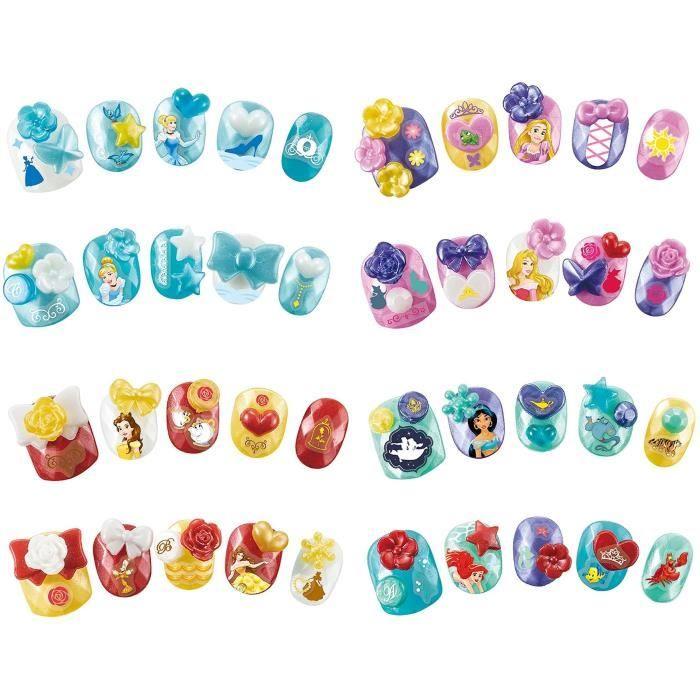 Aquabeads - nail studio princesses disney - ongles qui collent avec de l'eau