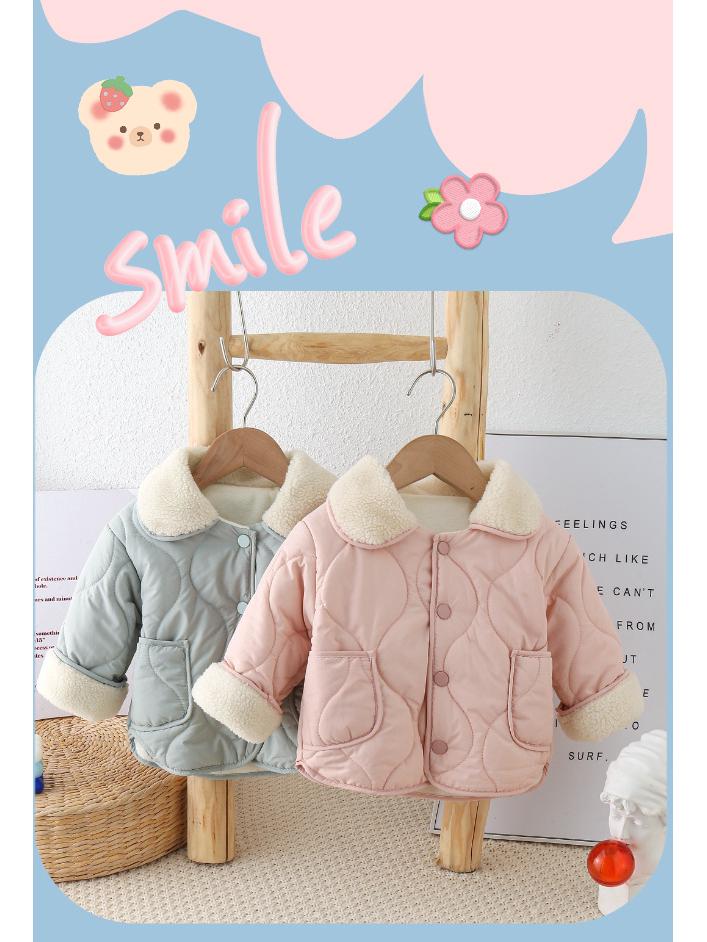 2023 Kinder Baumwollanzug mit Fleecefutter: Jungen & Mädchen Winter Prinzessin Jacke