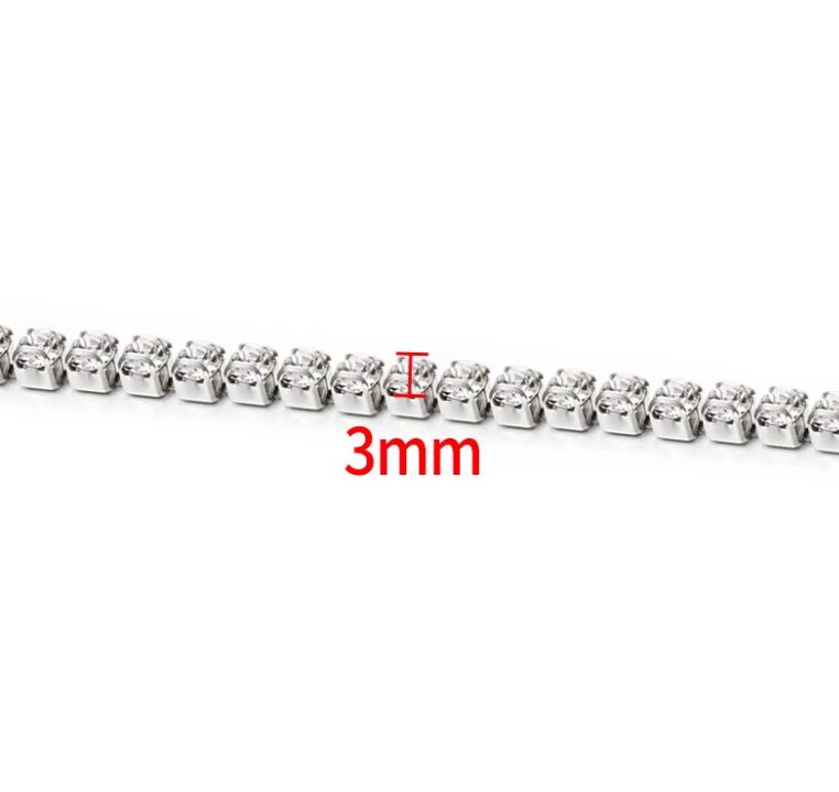 Multi-style Stainless Steel Waterproof Non Tarnish Jewelry Chains for DIY Necklace Bracelet Making Fashion Accessories Roll