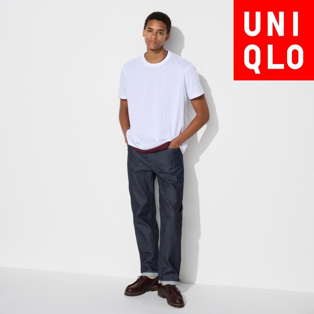 

Джинсы UNIQLO селвидж стандартного кроя 69 NAVY/MEN 28
