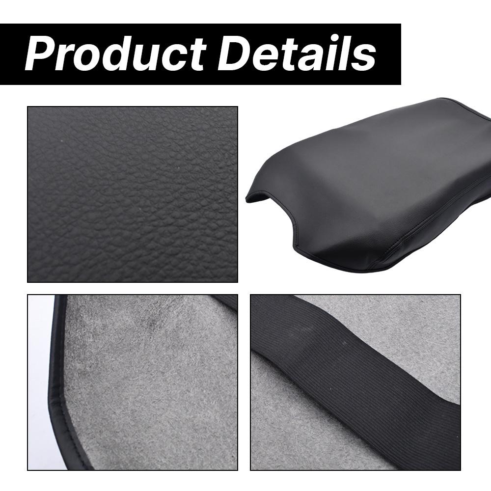 Auto Armlehnenbox Polsterbezug Für Toyota Tundra 2007-2013 & Sequoia 2008-2025 Leder Mittelkonsole Schutzmatte Auto Zubehör
