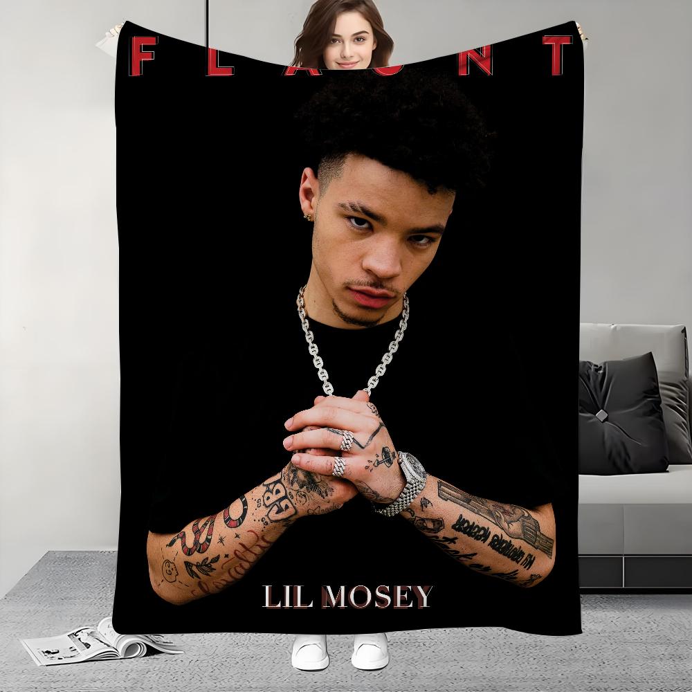 Lil Mosey Rapper Universal Blanket Design Lightweight  For Dorms, Naps, Living Room, Office,Sofa,All-Season 30x40in