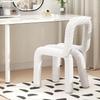 OEING Lamb Wool Backrest Leisure Chair