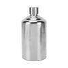 Pure Ti Round Flask Portable Lightweight Durable Ti Made Smooth Pouring 520ml