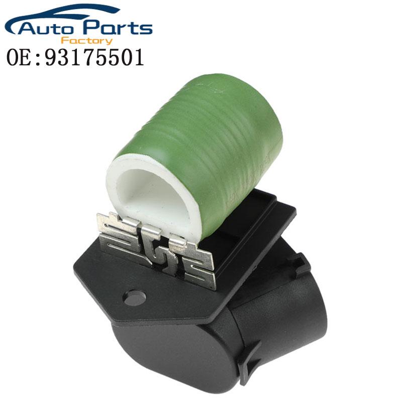 Nowy rezystor silnika dmuchawy nagrzewnicy dla OPEL MERIVA 2003-2010 93175501 93341907 8390169