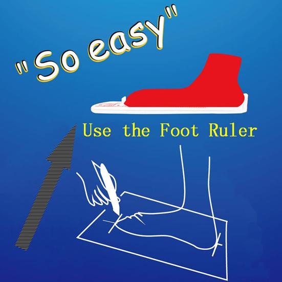 EU Size Foot Measuring Device Adults Foot Length Measuring Ruler Shoe Sizer Gauge Accurate Feet Measurer Measurement Tool