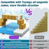 Magnetic Block Building Block Set Ice And Snow World Magnetic Block Building Block Stem Sensory Toys